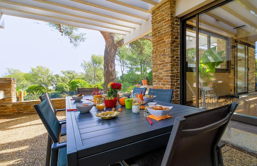 Select' - Villa Au Coeur Du Domaine Prive Du Gaou Benat Avec Piscine Et Vue Mer - Villa Bergamote-1